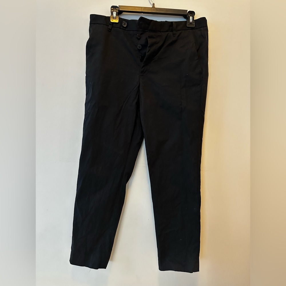 AllSaints KATO CROPPED SLIM TROUSERS